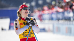 Nadine Fähndrich in Falun Zweite im Sprint
