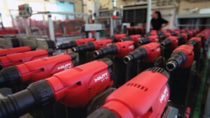 Hilti hält Ergebnis 2024 trotz schwierigem Umfeld stabil