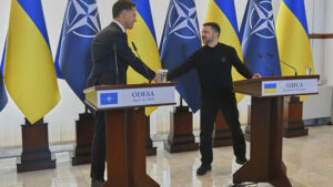Nato-Generalsekretär Rutte reist mit Selenskyj nach Odessa