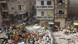 Wohnhaus in Indien stürzt ein – Mindestens vier Tote