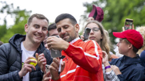 Djokovic der Star, Stricker der einzige Schweizer