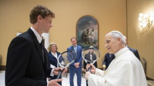 Papst Leo XIV. empfängt Tennisstar Jannik Sinner