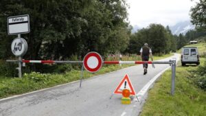 Bewohner nach Erdrutsch im Lötschental bei Blatten VS evakuiert