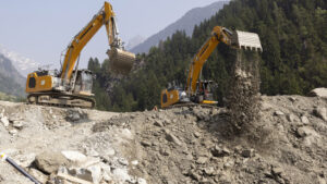 Walliser Val d’Anniviers durch Erdrutsch abgeschnitten