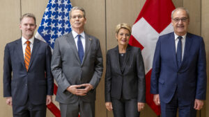 Bald Klärung im Zollstreit? Guy Parmelin trifft Jamieson Greer