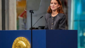 Nobelpreisträgerin Machado in Abwesenheit ausgezeichnet
