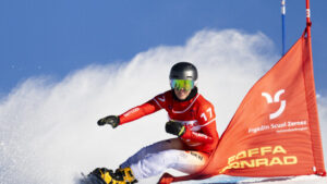 Schweizer Alpin-Snowboarder scheitern in Carezza früh