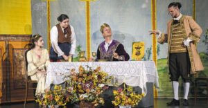 Märchentheater, das Kinder fast nicht still sitzen lässt