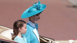 Britische Prinzessin Catherine im Duett mit Tochter Charlotte