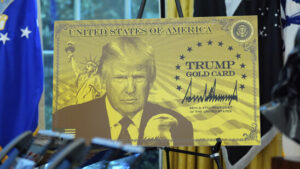 Trumps «Gold Card» für reiche Einwanderer ist da
