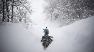 Weisse Weihnachten waren im Mittelland schon früher die Ausnahme