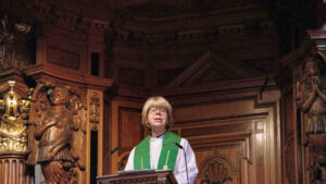 Erzbischöfin von Canterbury in Amt eingeführt