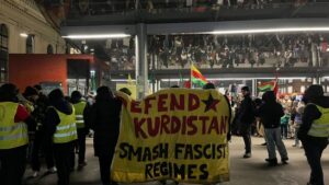 Erneute Demonstration für syrische Kurden in der Berner Innenstadt