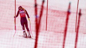 Abfahrt in Crans-Montana wird nach Stürzen abgebrochen