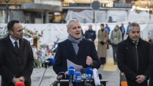 Jans gedenkt der Opfer der Katastrophe von Crans-Montana