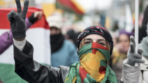 Tausende protestieren in Zürich für Kurden in Syrien