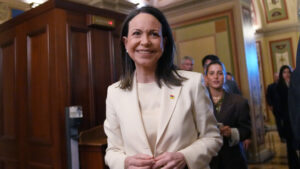 Machado: Habe Trump Nobelpreis-Medaille überreicht