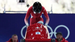 Melanie Hasler in Lauerstellung