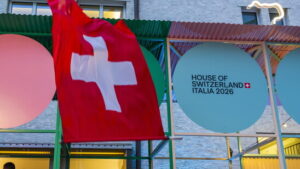 Das Schweizer Haus mitten im Zentrum von Cortina