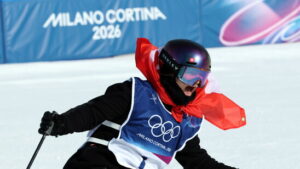 Mathilde Gremaud ist erneut Olympiasiegerin im Slopestyle